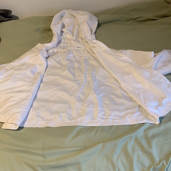 White Urban Heritage Zip Up Jacket - Picture 2 of 3